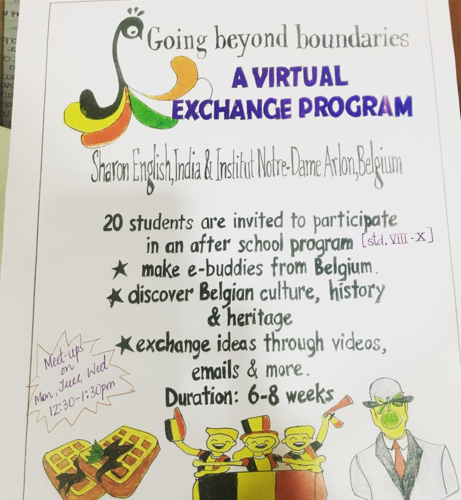  Virtual Exchange at Sharon School