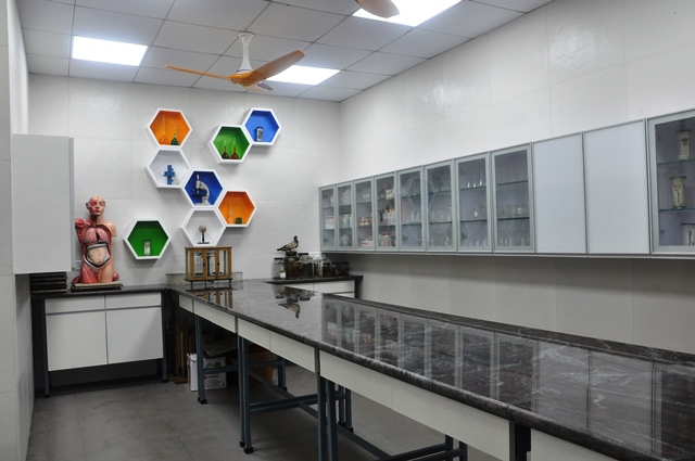Science Laboratory at Sharon School 2019