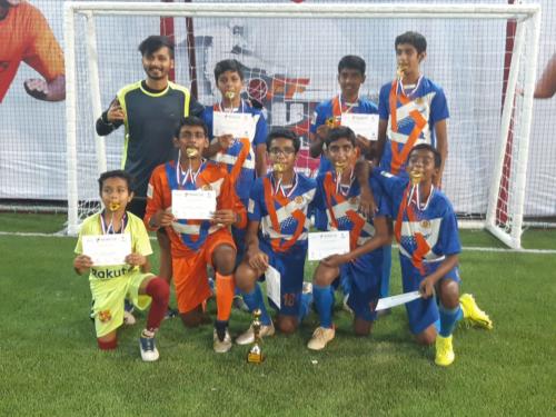 Sharon U-16 Football Team wins the Mumbai Rotary Tournament