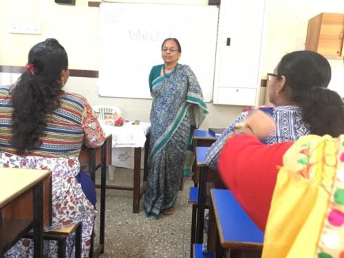 English workshop for teachers by Ms. Usha Pandit