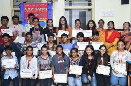 Sharon School SSC Subject Toppers 2018