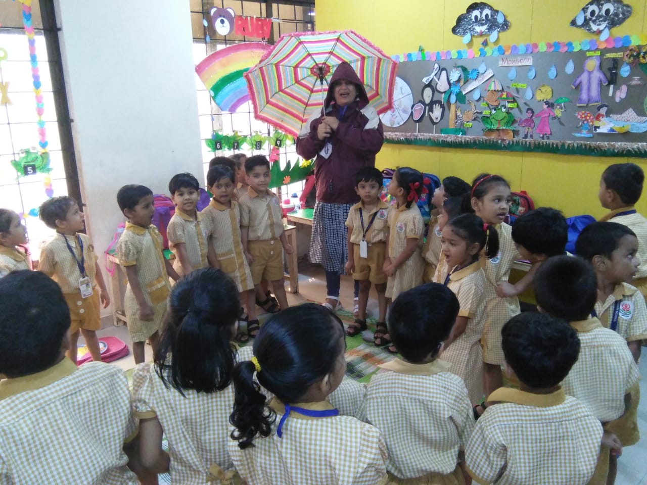 Sharon School Celebrates Yoga Day