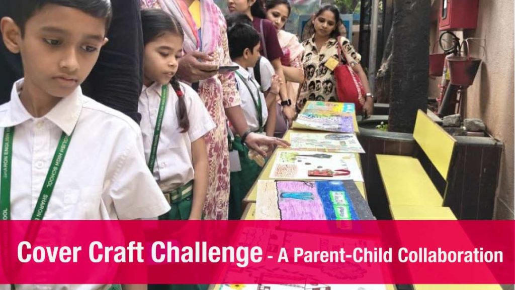 Cover Craft Challenge at Sharon School